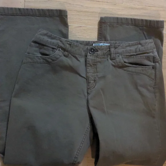 Tribal Jeans Stretch-Extensible Khaki Color Size 10P - Picture 3 of 5